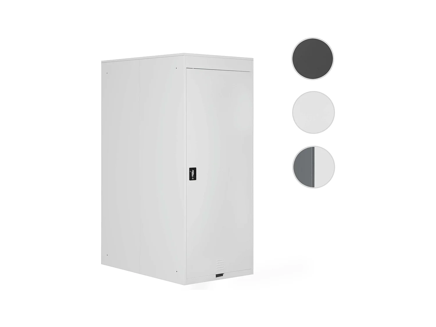 Garaż rowerowy MCW-H66,  jasnoszary