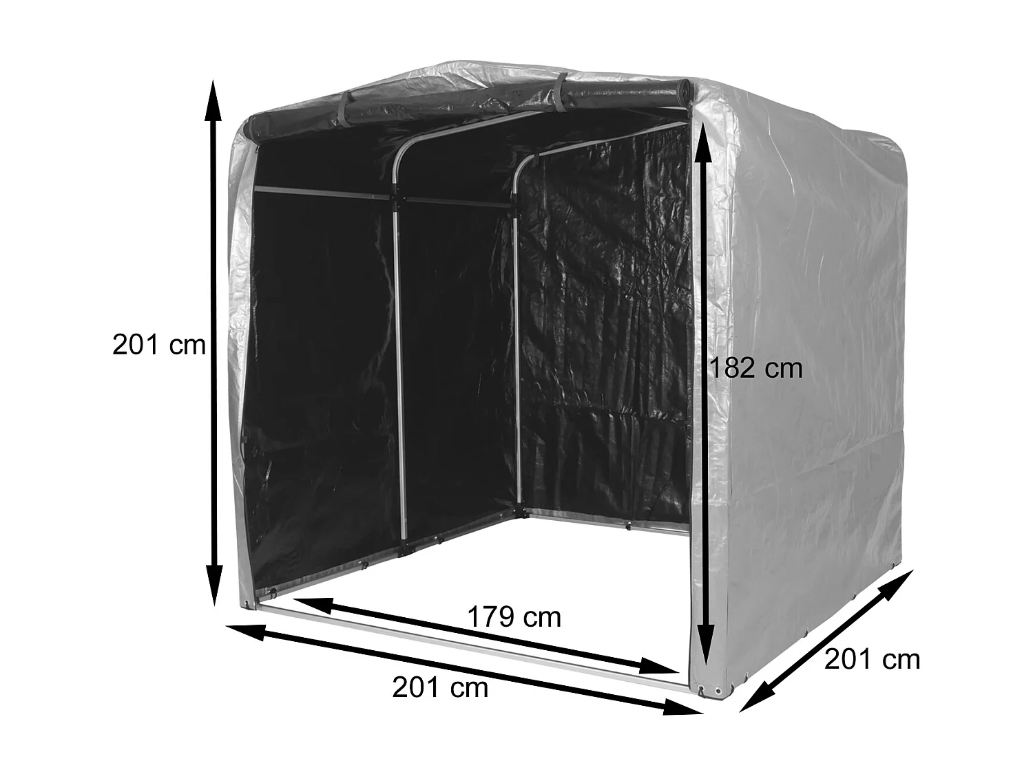 Garage à vélos MCW-N61,  anthracite