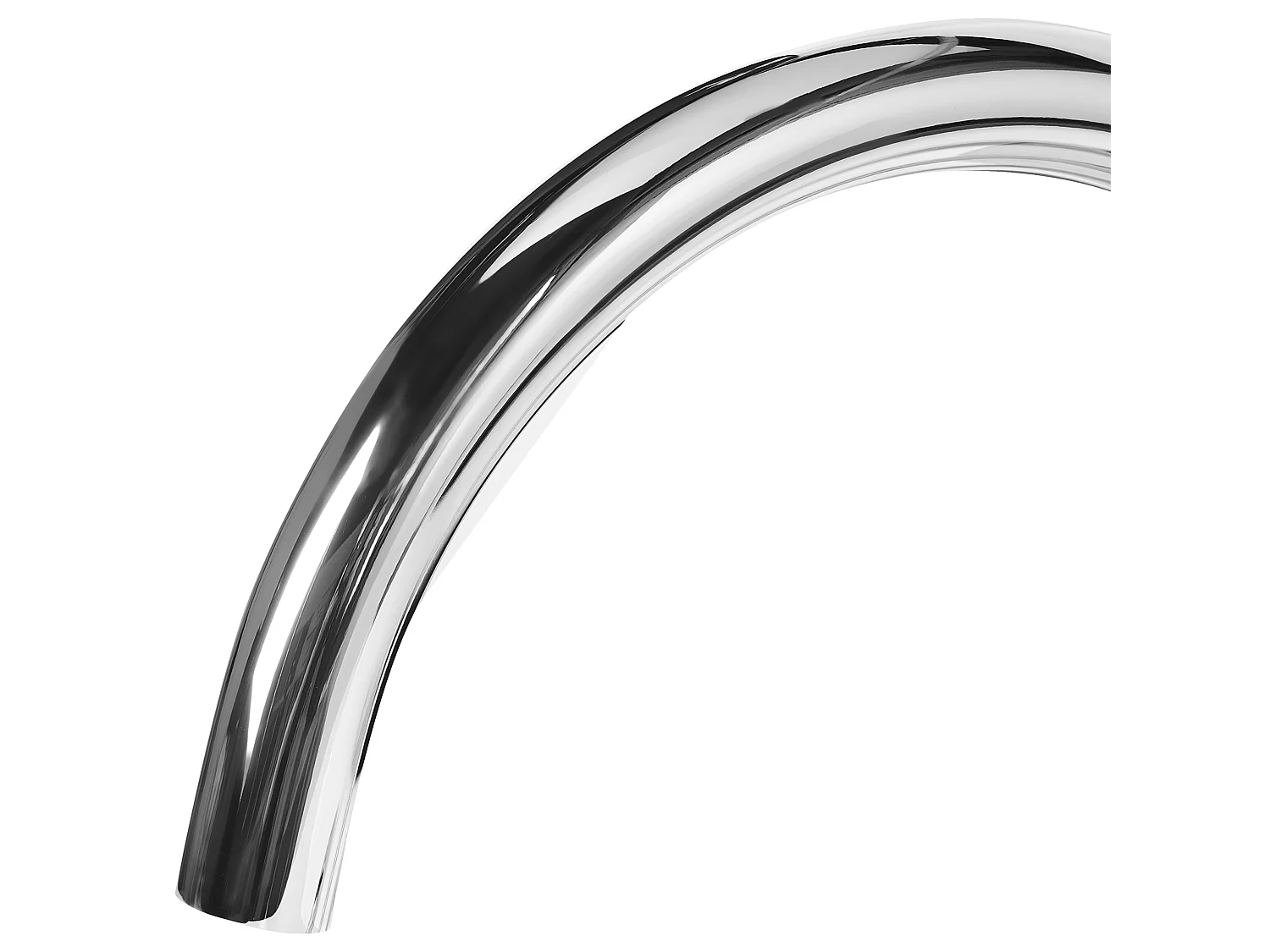Basin Mixer Tap PILCOMAYO Brass Silver