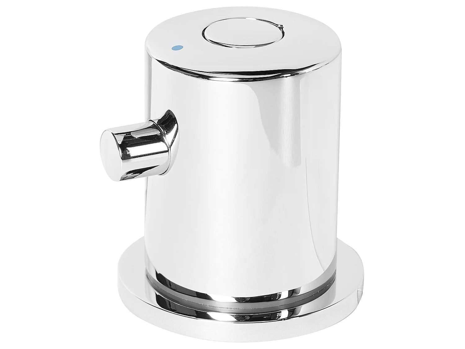 Basin Mixer Tap PILCOMAYO Brass Silver