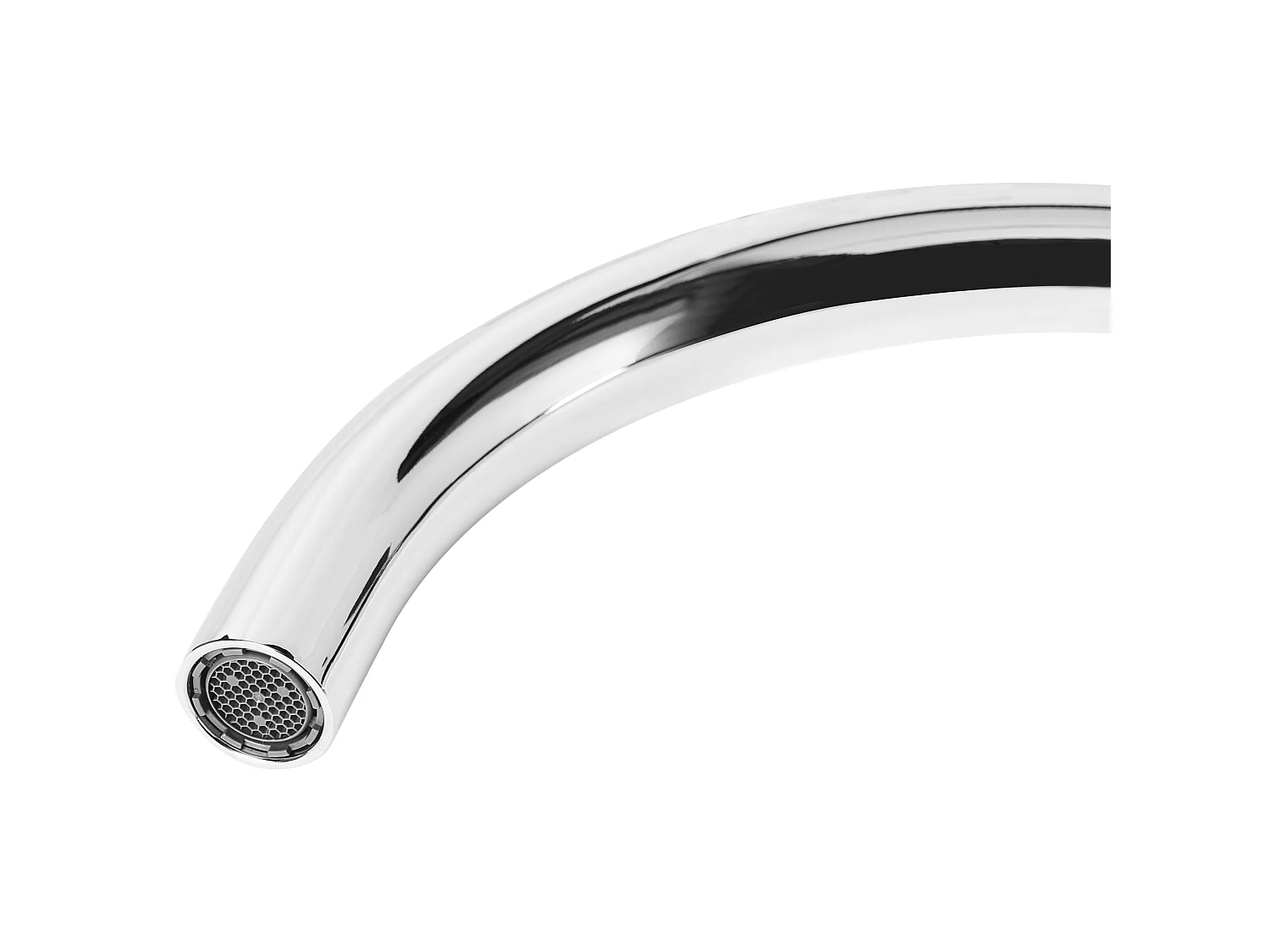 Basin Mixer Tap PILCOMAYO Brass Silver
