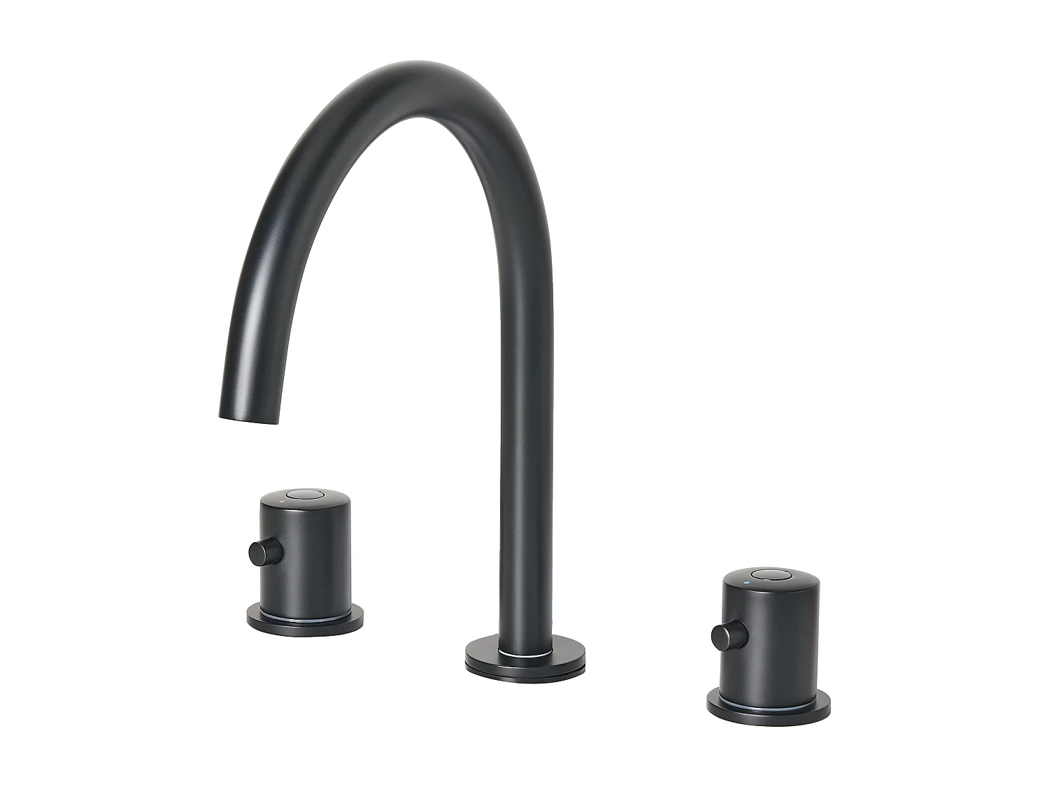 Robinet de lavabo PILCOMAYO Laiton Noir