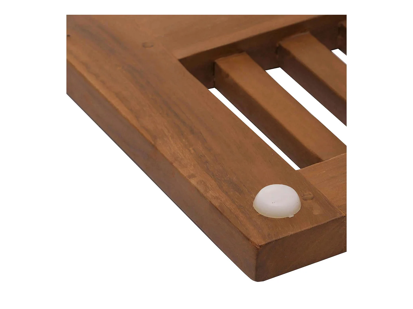 Alfombrilla de baño de teca MCW-M86