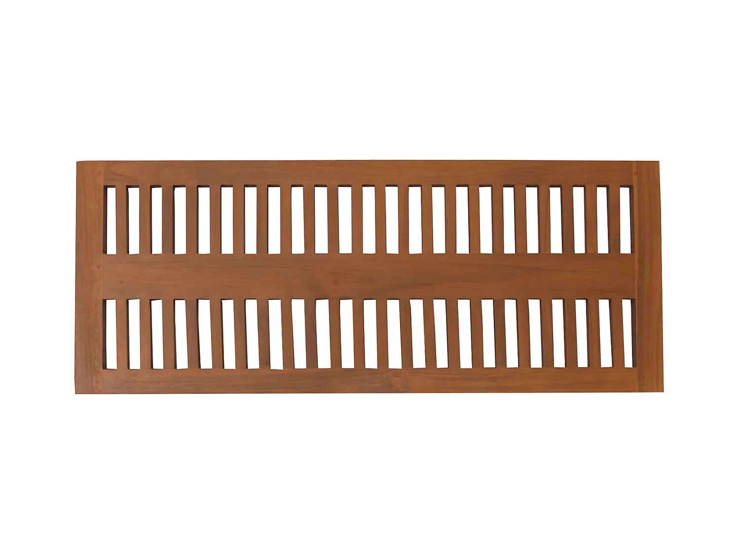 Alfombrilla de baño de teca MCW-M86