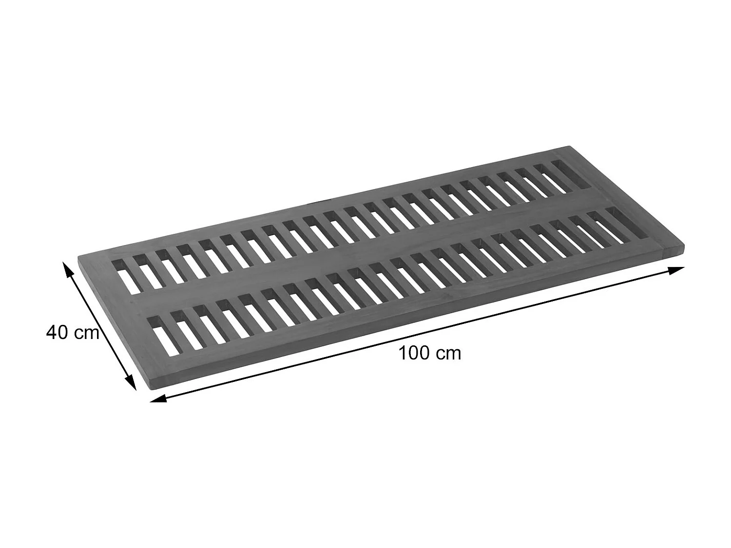 Teak-Badematte MCW-M86