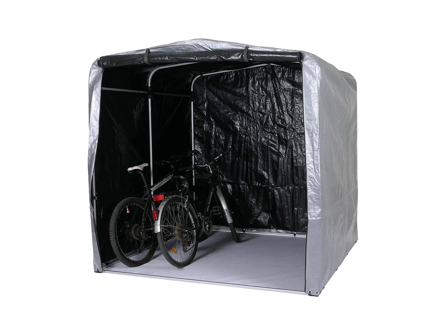 Garage à vélos MCW-N61,  argent