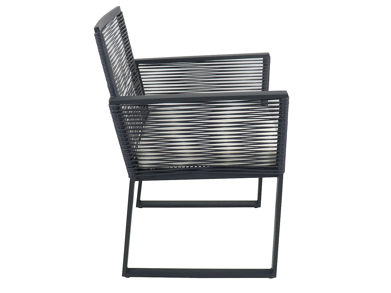 Tuinmeubelset Fidola 0 Zwart