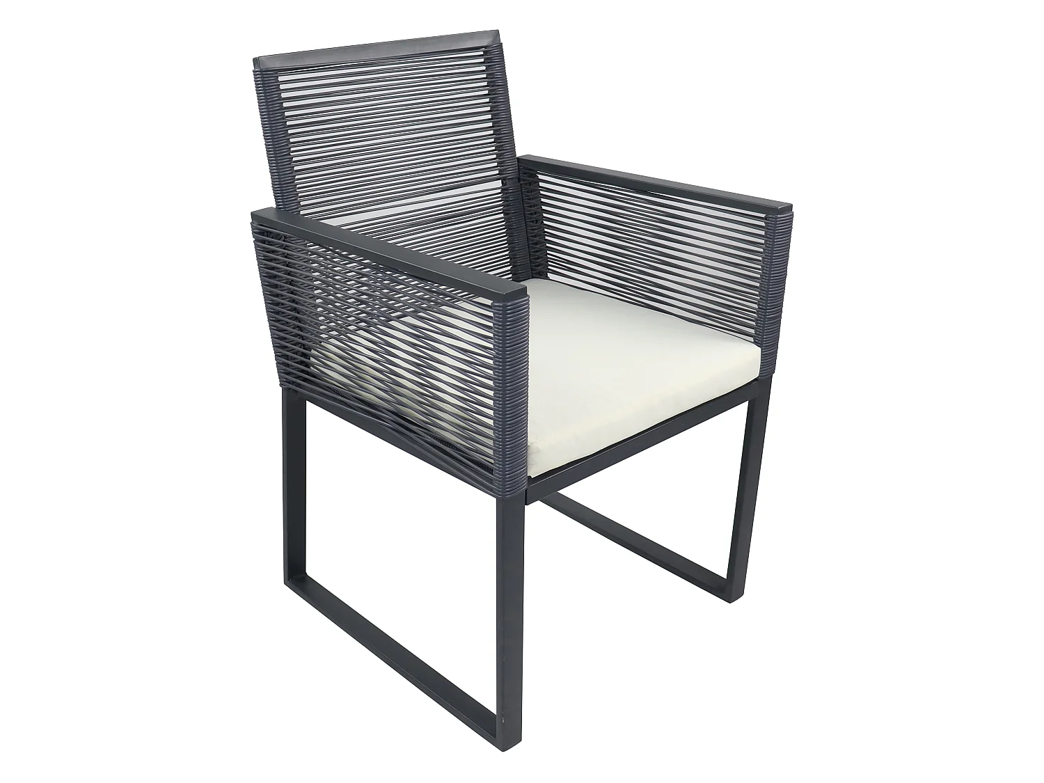 Tuinmeubelset Fidola 0 Zwart
