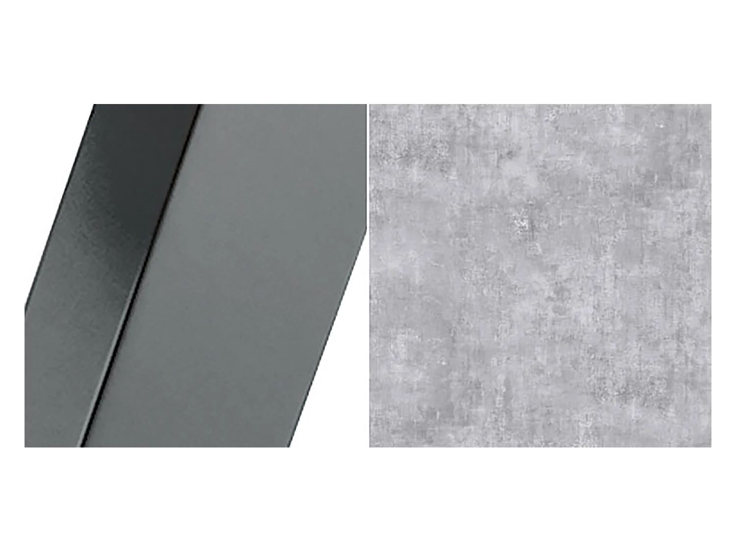 ESSTISCH Narvic 100 Bellato Grau / Graphit 100/176 / 100 / 76cm