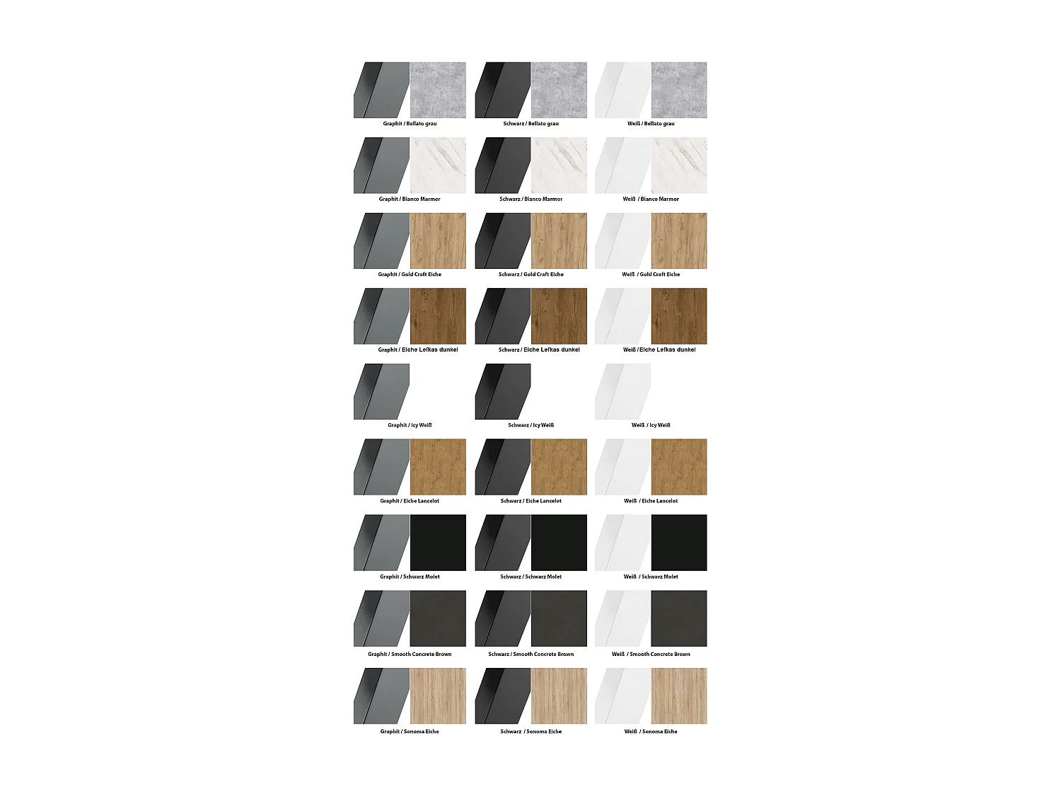 ESSTISCH Agnes Smooth concrete brown / Graphit 100/138 / 100/ 76cm