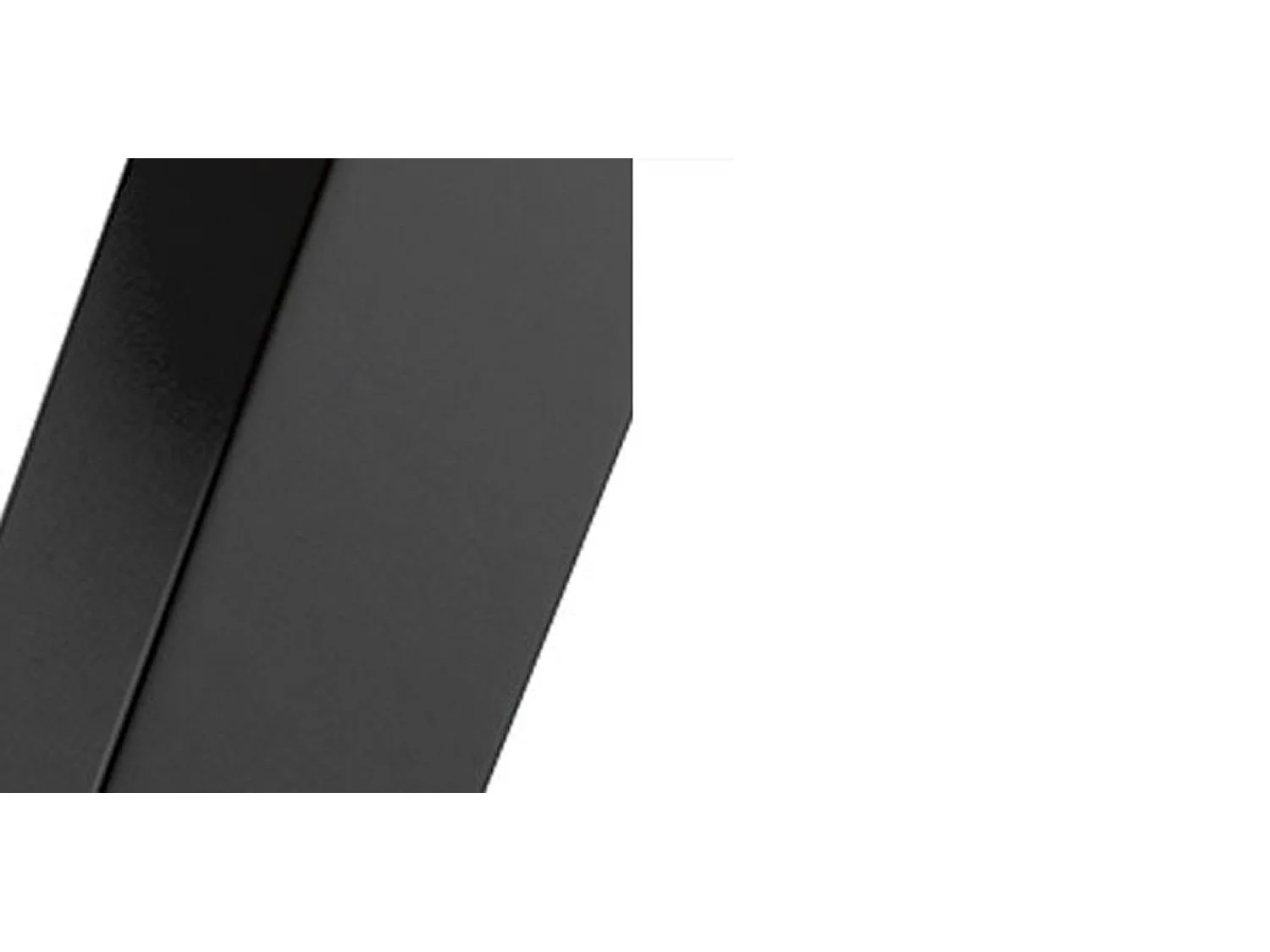 ESSZIMMERTISCH Corso Icy Weiß / Schwarz 140/240 / 80 / 76cm