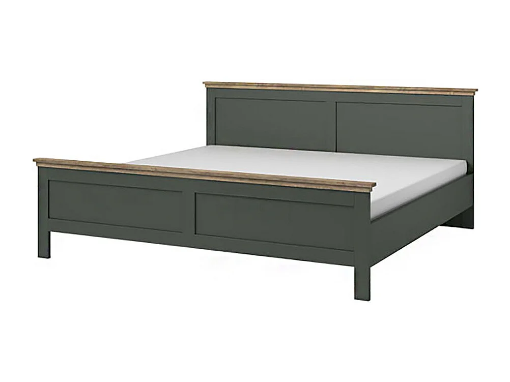 SCHLAFZIMMER-SET Evora grün / Eiche Lefkas 4-teilig