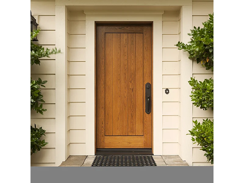 Paillasson Caillebotis Caoutchouc 40x60cm Noir