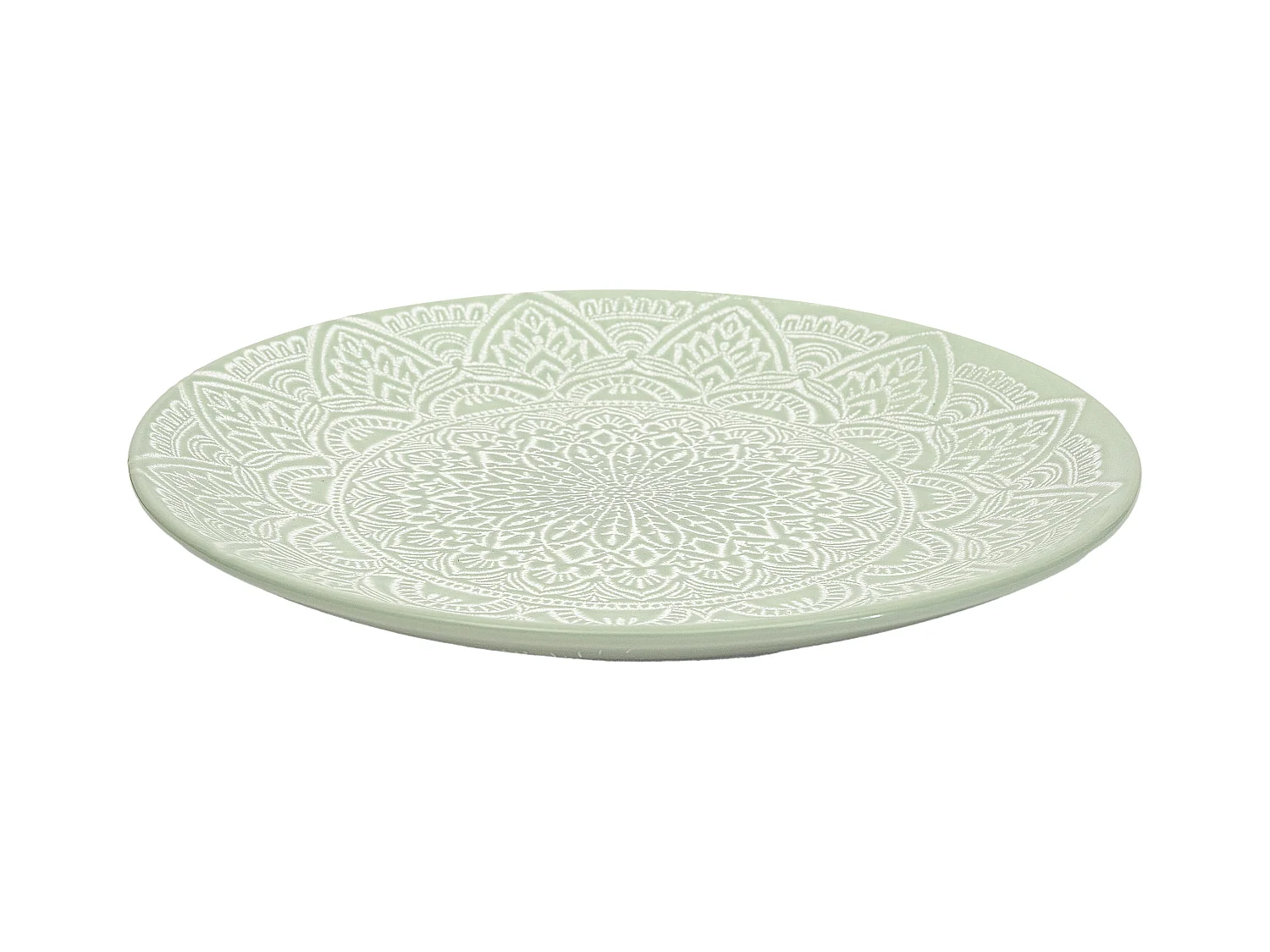 Assiette Sahara Vert D27cm Vert