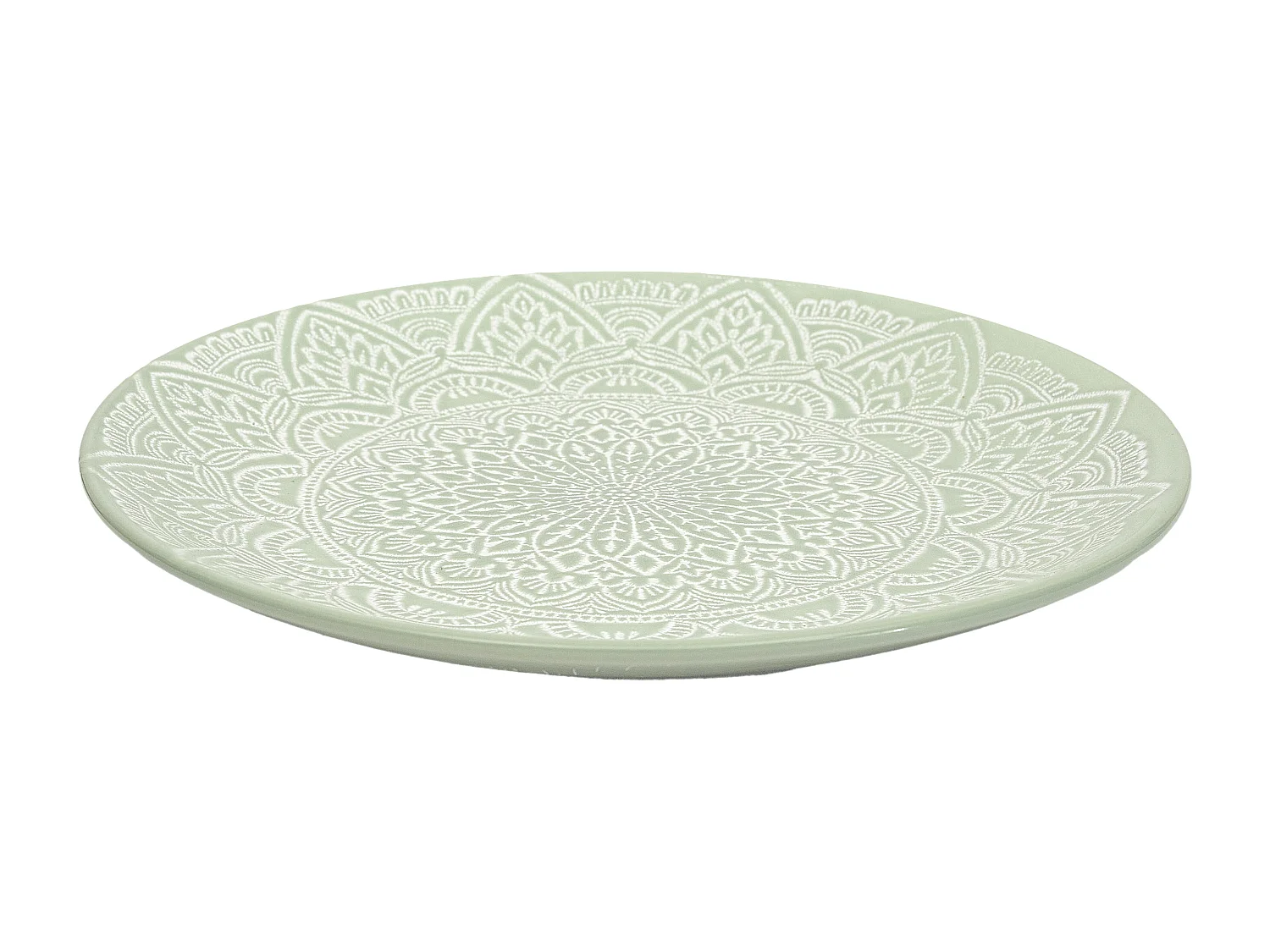 Assiette Sahara Vert D27cm