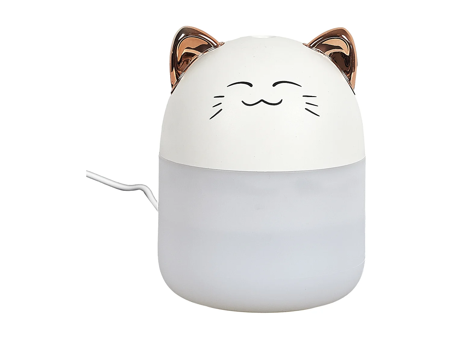 Diffuseur Chat Led Blanc