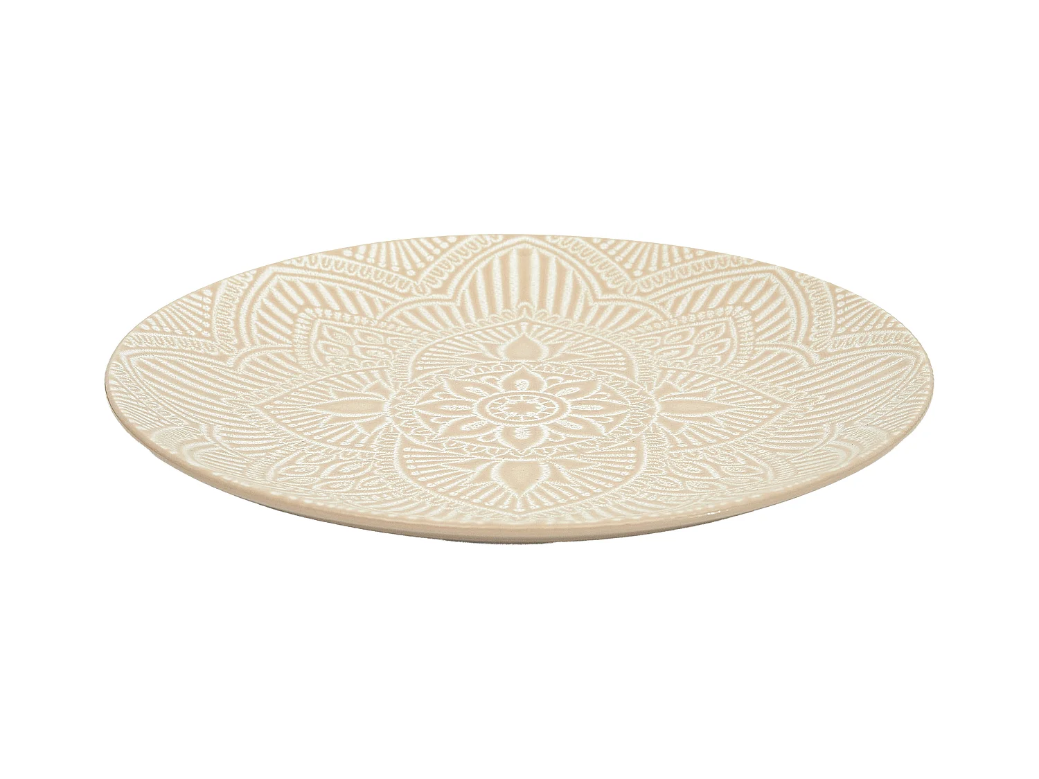 Assiette Sahara Beige D27cm Beige