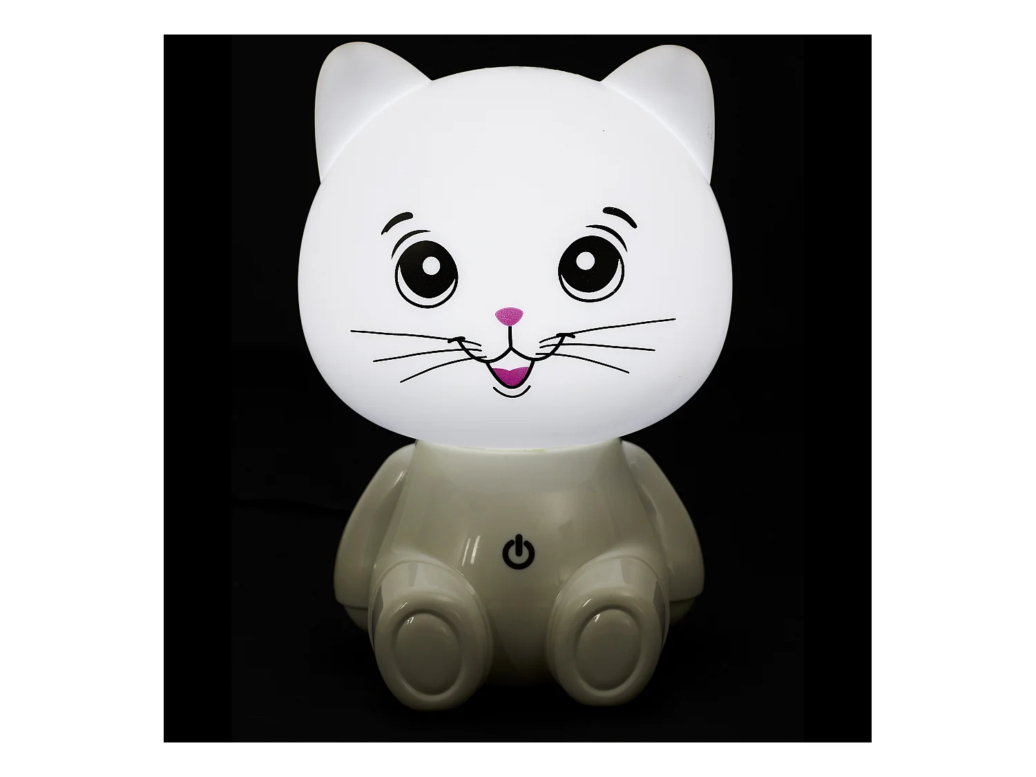 Lampe Veilleuse Chat Usb Blanc