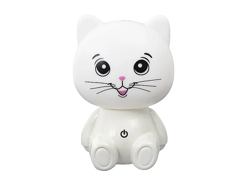 Lampe Veilleuse Chat Usb Blanc