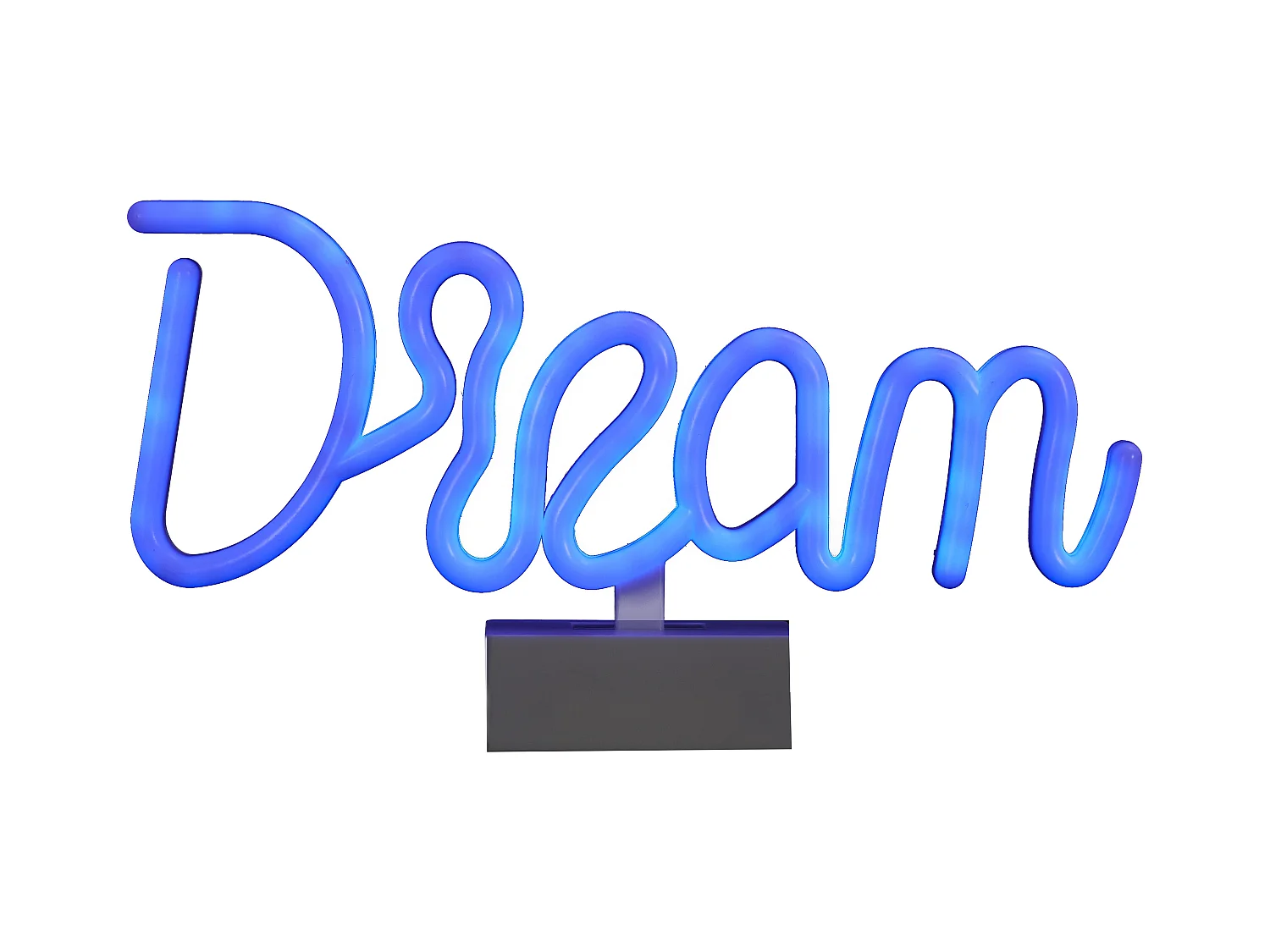 Lampe Led Effet Neon Dream A Piles Bleu