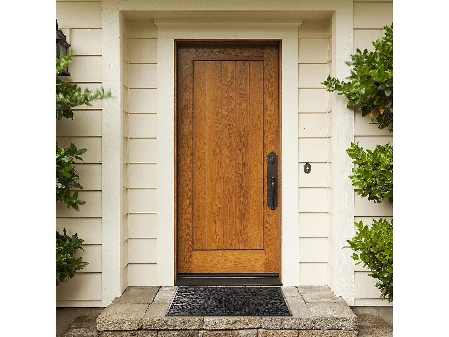 Tapis Caoutchouc A Relief 40x60cm Noir