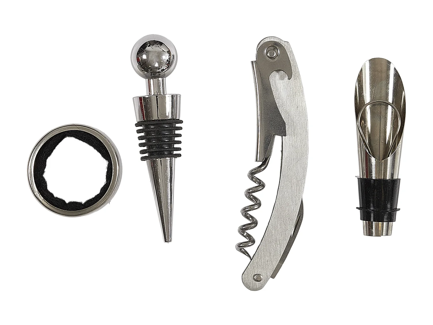 Coffret A Vin 4 Pieces Papa Liege Beige