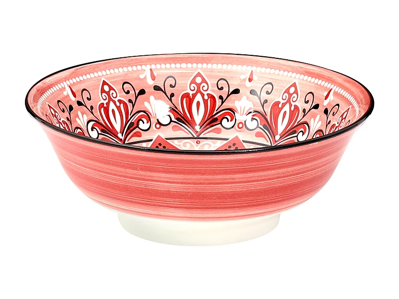 Saladier Jaipur Rouge D21cm A1/m8 Rouge