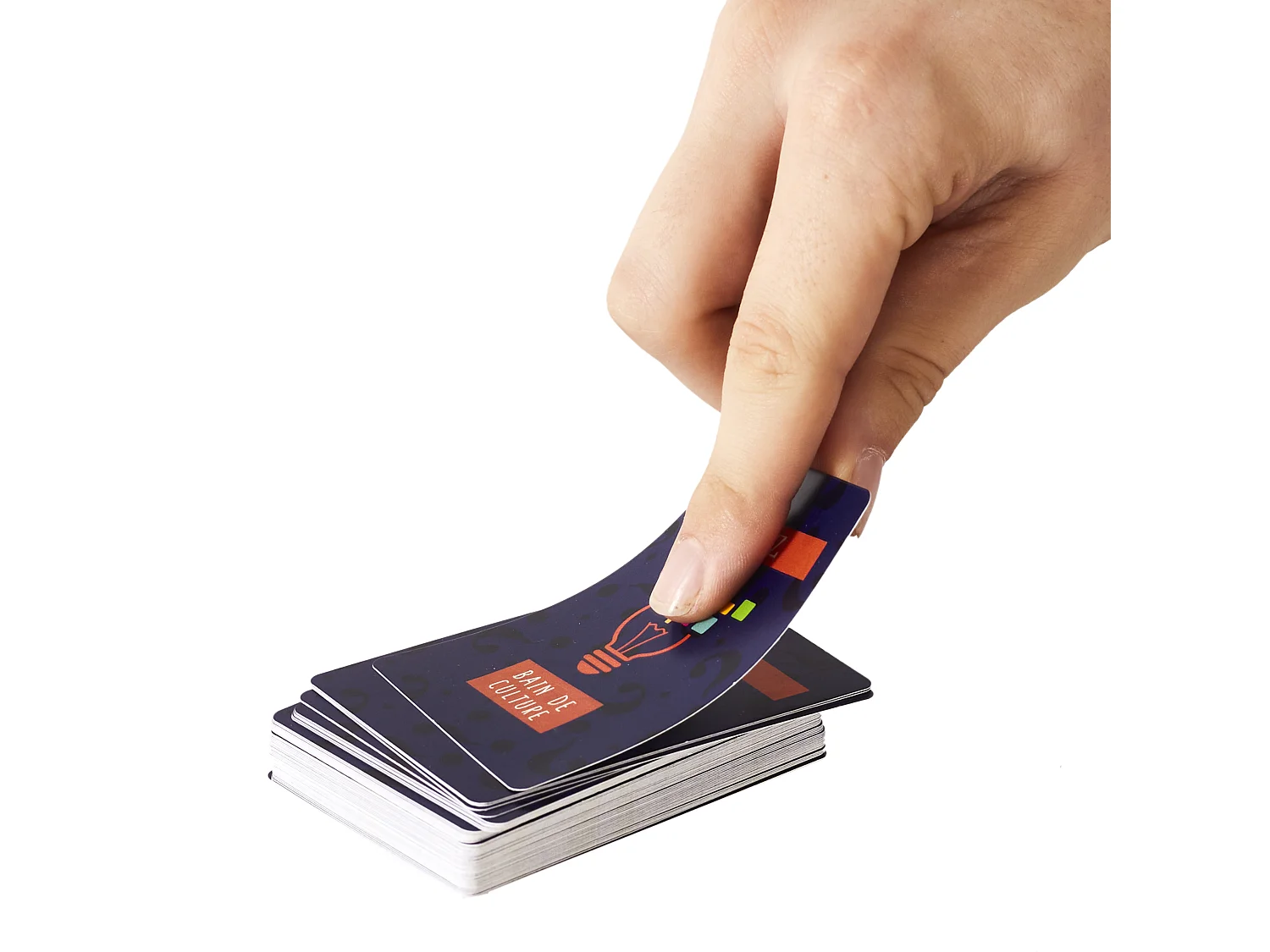 Bougie Parfumee Et Carte Quizz Culture Multicolore