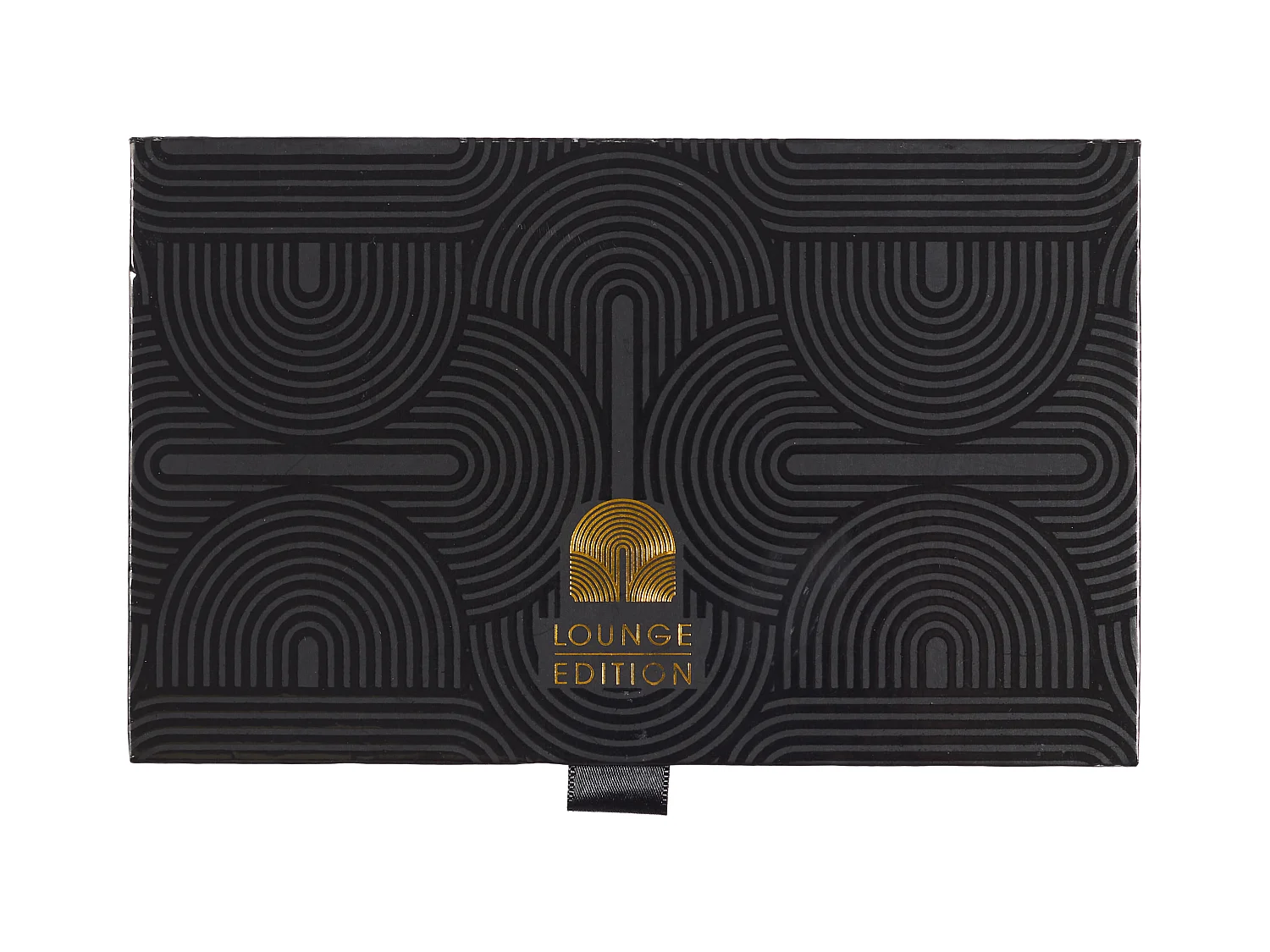 Bougie Parfumee X2 Coffret Lounge Noir, Or