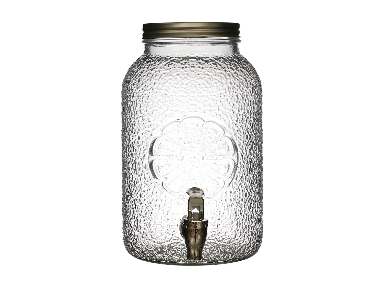 Fontaine En Verre Citron 3.8l Transparent