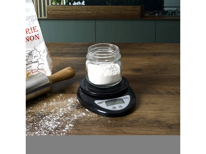 Balance De Cuisine Electronique Noir