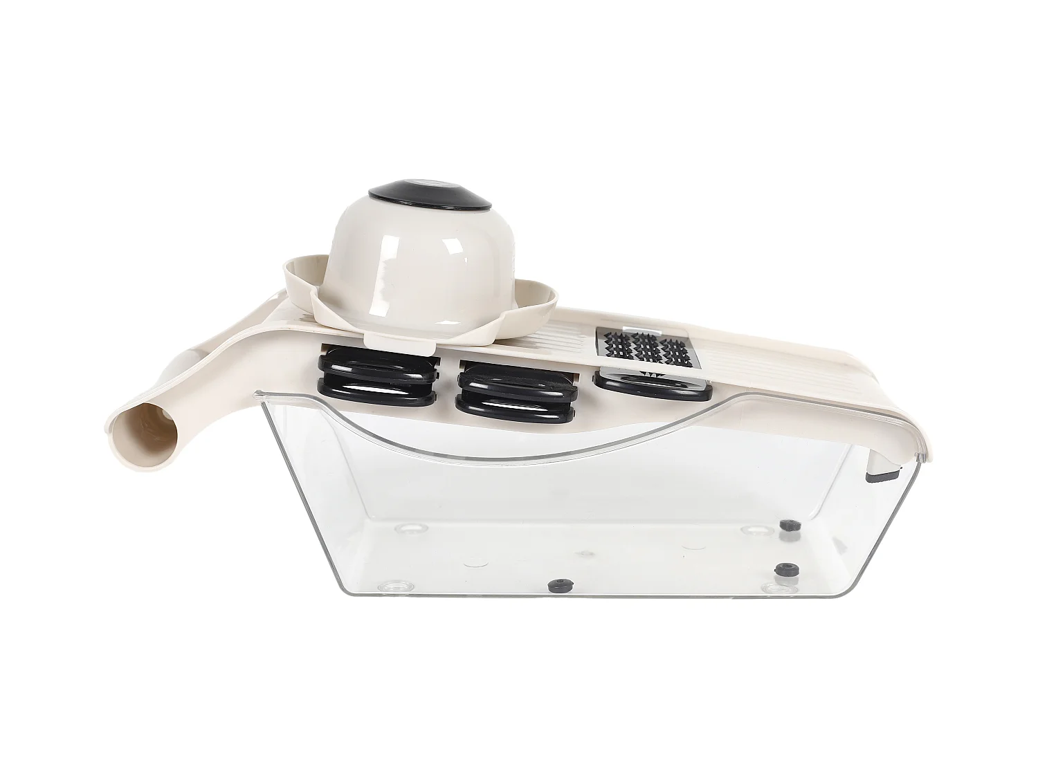 Mandoline Avec Reservoir 5 Accessoires Beige