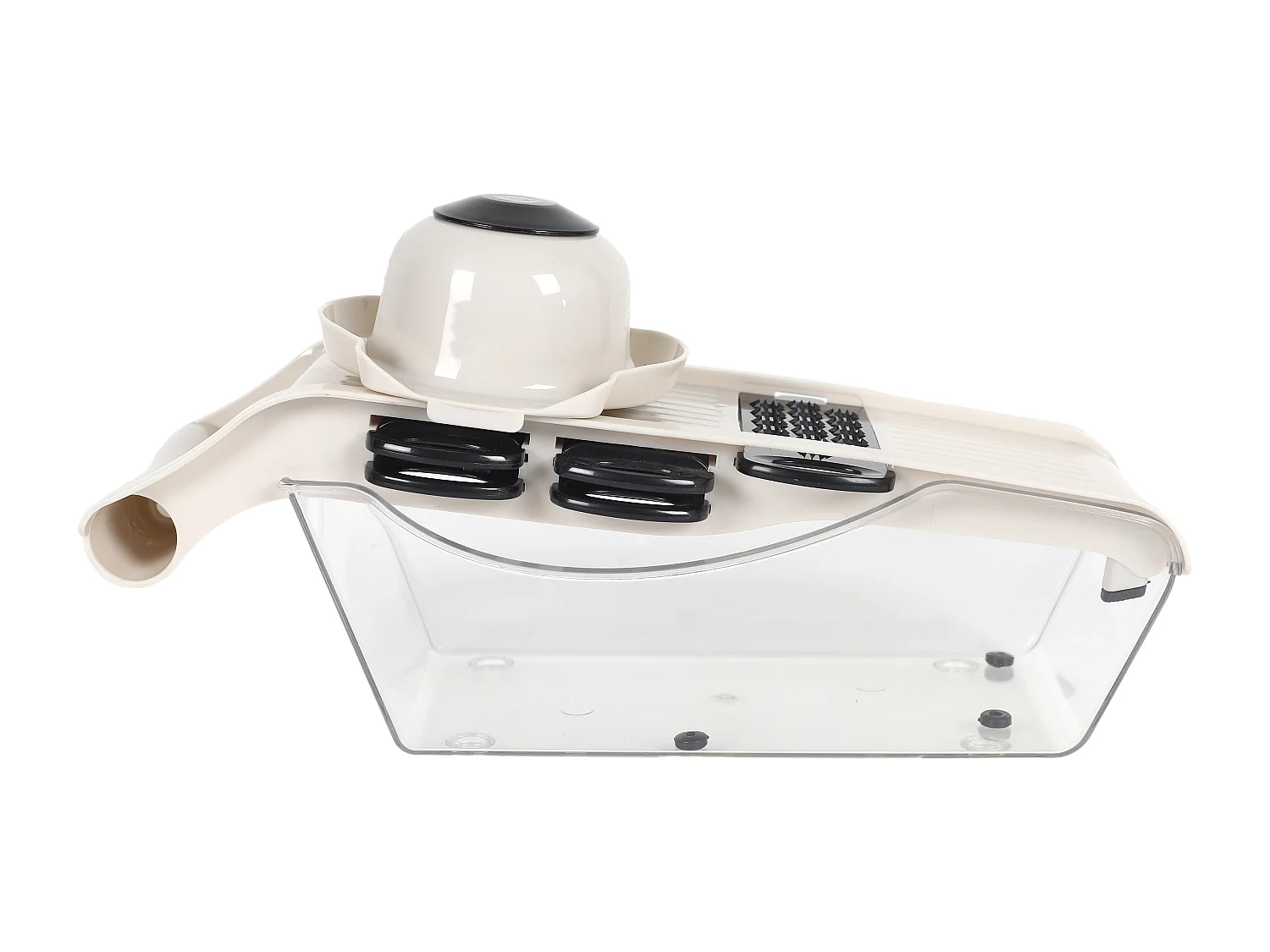 Mandoline Avec Reservoir 5 Accessoires Beige