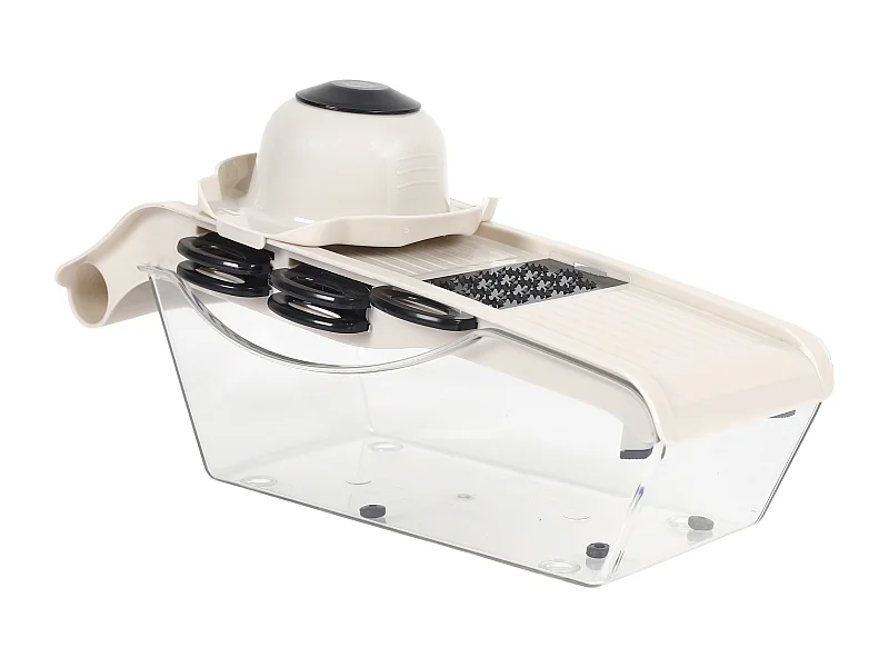 Mandoline Avec Reservoir 5 Accessoires Beige