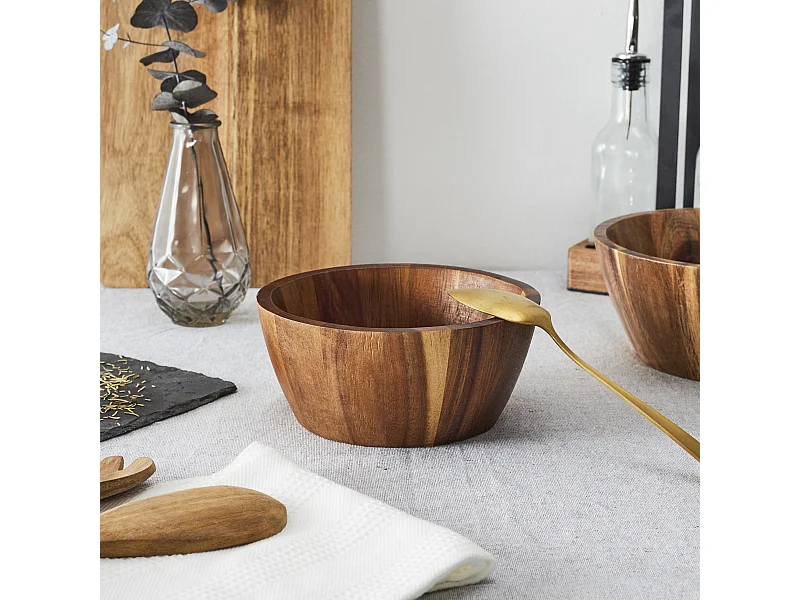 Bol Acacia D16cm M7 Marron