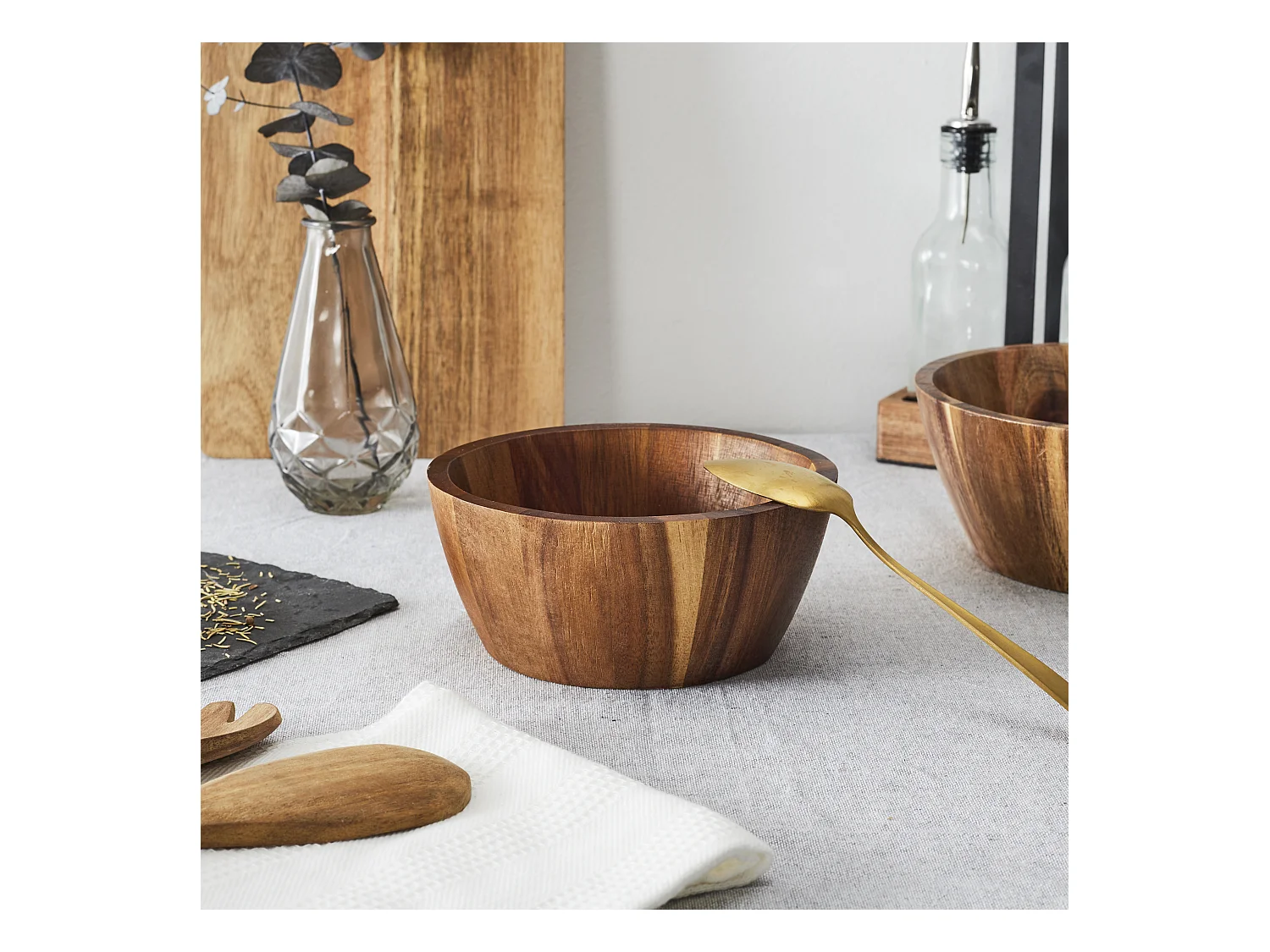 Bol Acacia D16cm M7 Marron