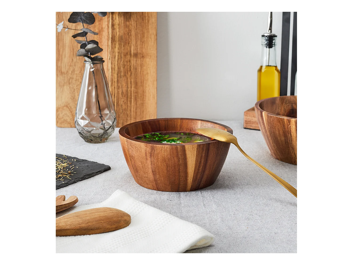 Bol Acacia D16cm M7 Marron