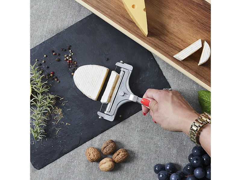 Trancheuse Foie Gras Fromage Reglable Gris