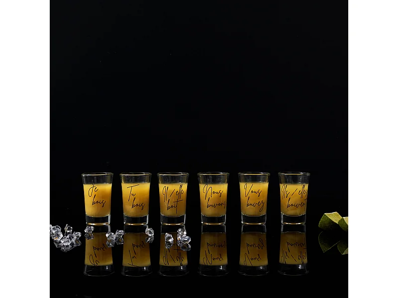 Verre A Shot X6 Transparent