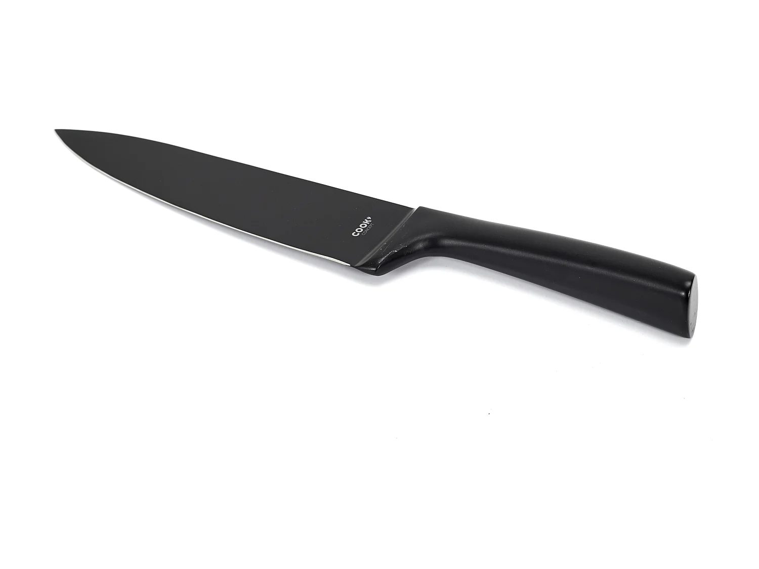 Couteau Acier Inoxydable Noir Lame 20cm Noir