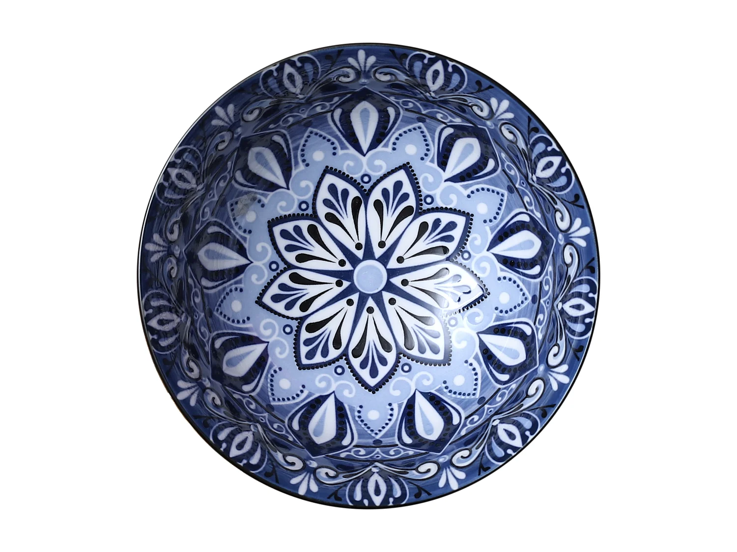 Bol Jaipur Bleu D15cm M18 Bleu