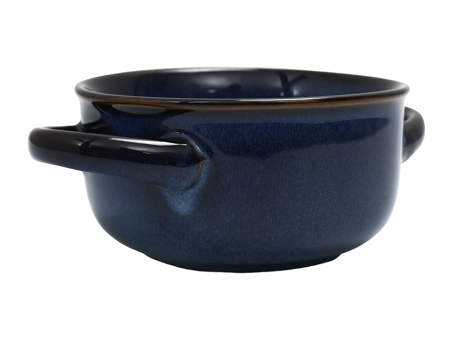 Bol A Soupe Gres Du Temps Bleu