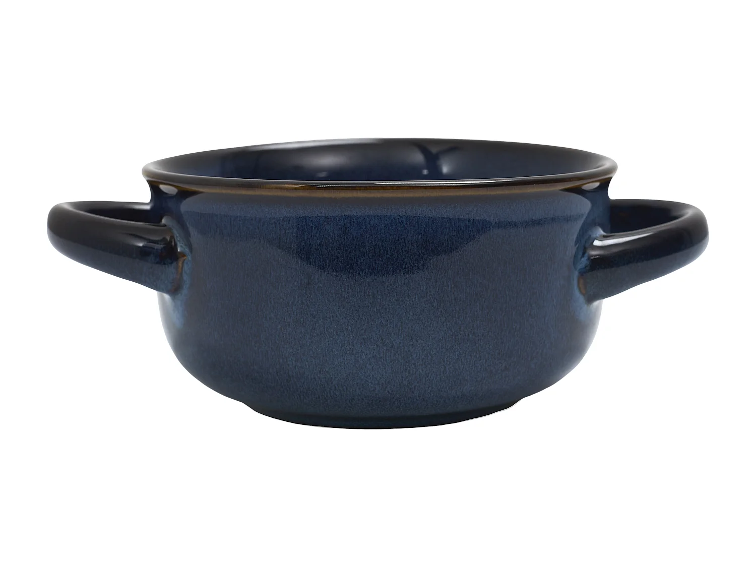 Bol A Soupe Gres Du Temps Bleu