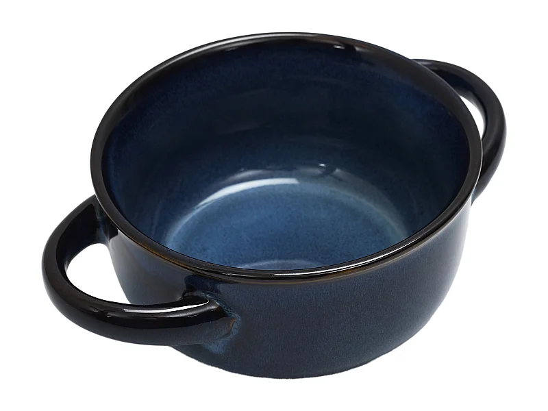 Bol A Soupe Gres Du Temps Bleu