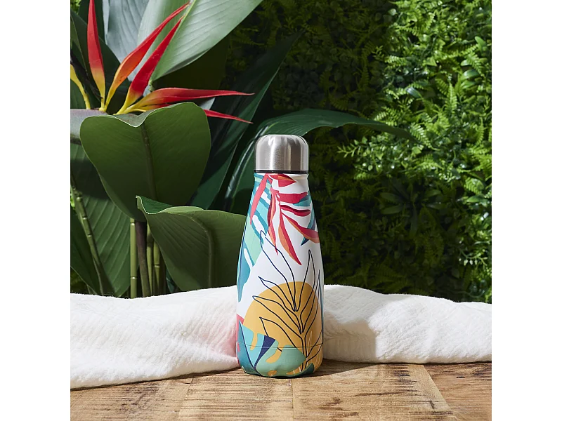 Bouteille De Transport Iso Exotique 26cl Rouge, Multicolore