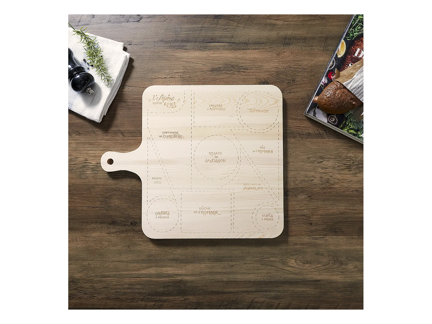 Planche Presentation Marron