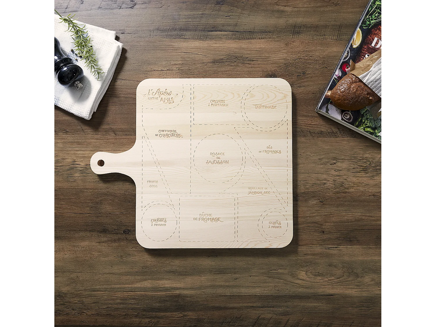 Planche Presentation Marron