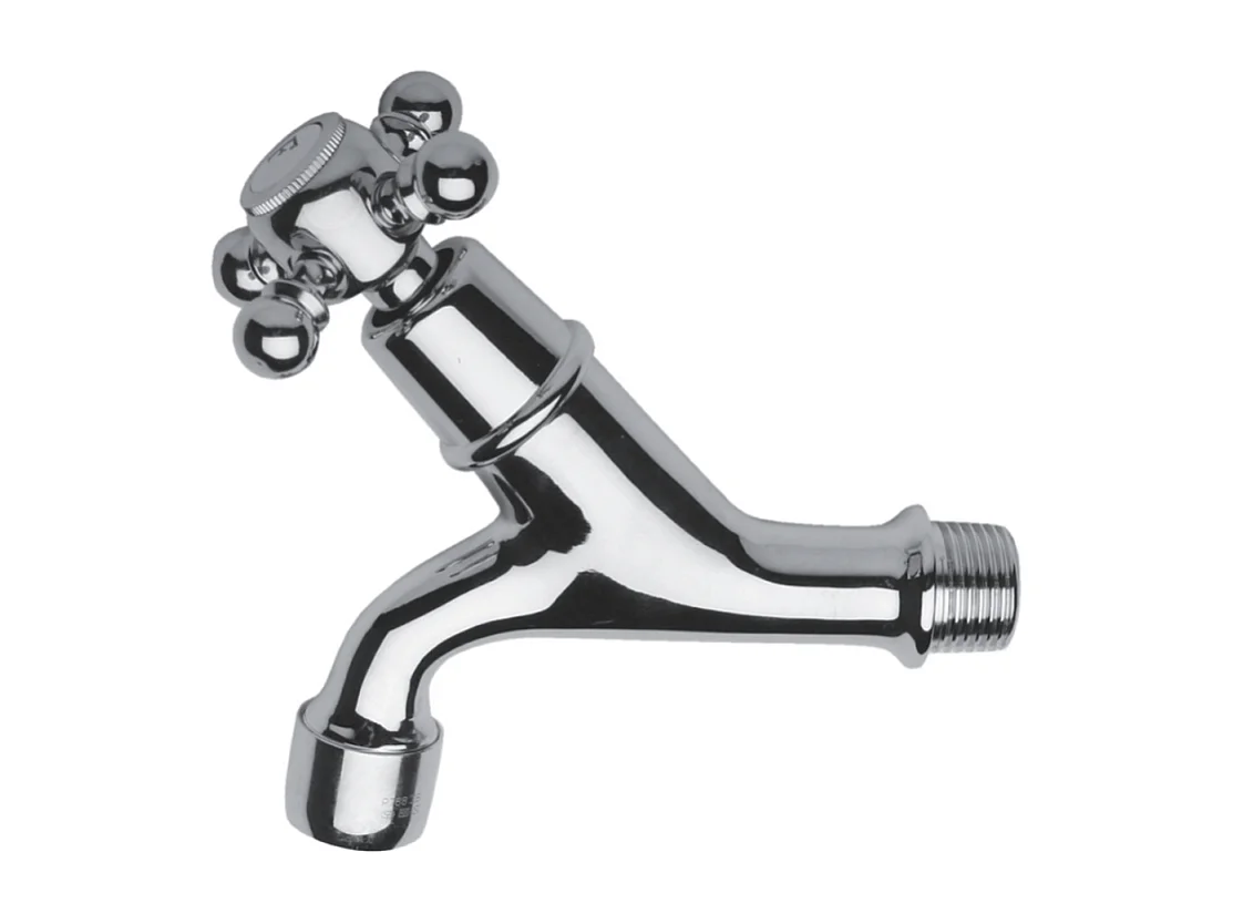 Robinet mural eau froide PAINI Tiffany Chromé