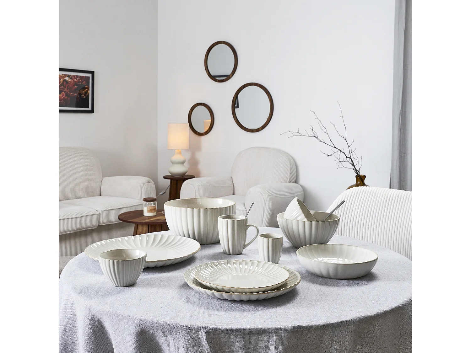 Assiette Creuse Vlora D20cm Beige