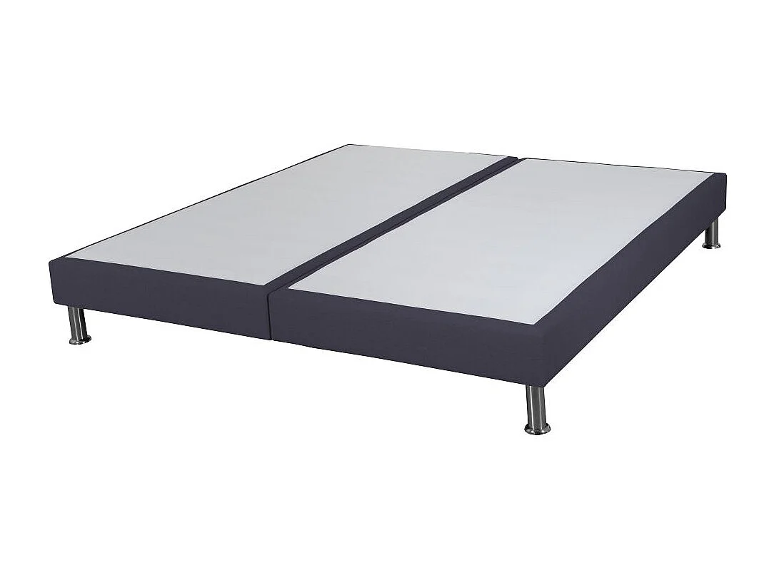 Matelas Maryland + sommier SR15 - 2x80x200 - Mousse - Hauteur 20 cm - Soutien ferme